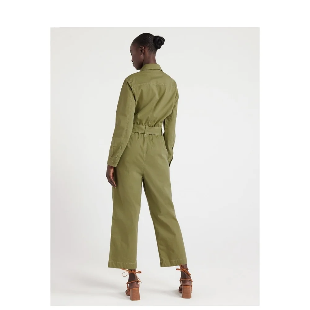 FREE ASSEMBLY GREEN STRETCHY SIZE XXL JUMPSUIT - Picture 4 of 6